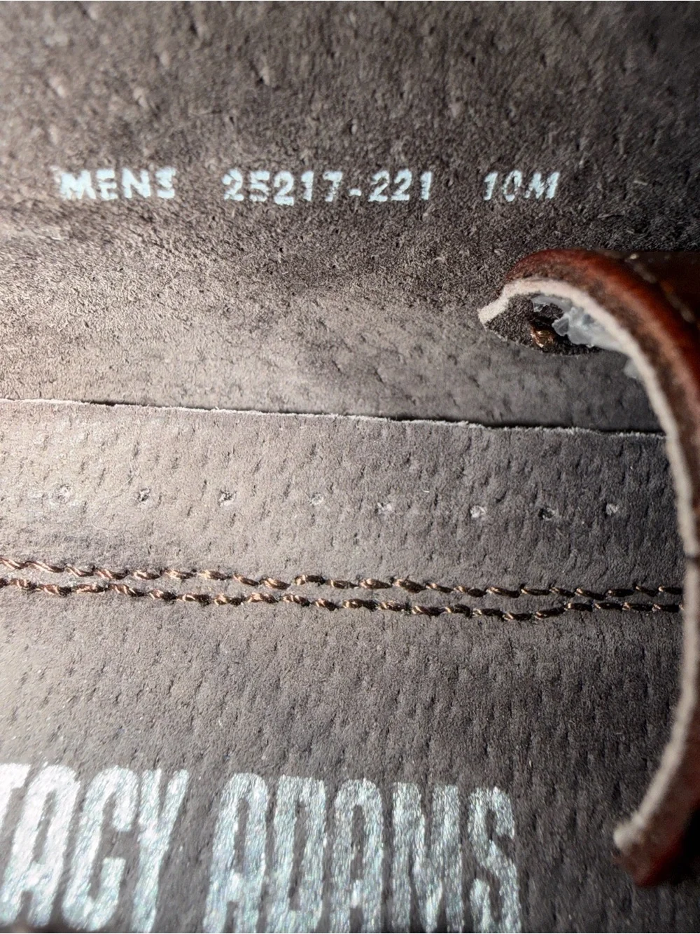 Stacy Adams Two-Tone Brown Wingtip Oxfords
